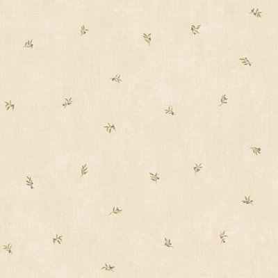 B&Q -  Kitchen Recipes Green Olives Smooth A4 Wallpaper Sample