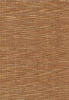 Galerie Daisy Bennett Orange Grasscloth A4 Wallpaper Sample from B&Q