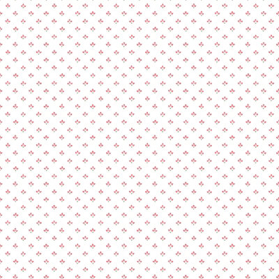 Galerie Just Kitchens Red Tri Leaf Motif A4 Wallpaper Sample from B&Q