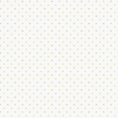 Galerie Miniatures 3 Silver Grey Motif A4 Wallpaper Sample from B&Q