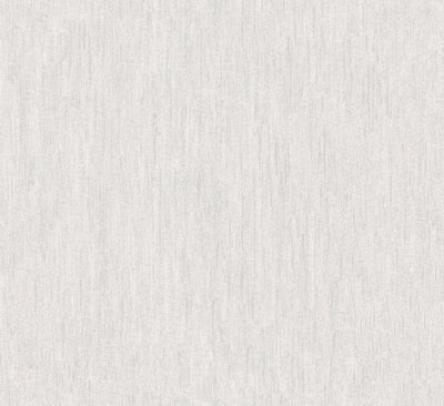 Galerie Air Collection Grey Slub Effect Shimmer Textured A4 Wallpaper Sample from B&Q