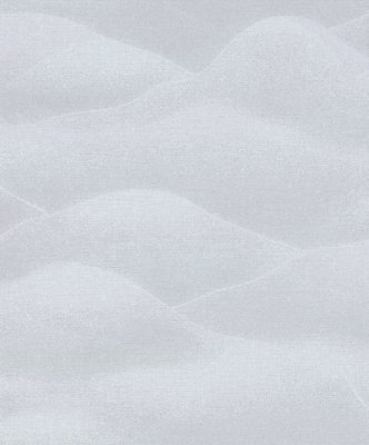 Galerie Hotel Beige Rolling Hills Glitter Landscape A4 Wallpaper Sample from B&Q