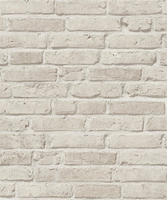 Galerie Silver Grey Weathered Walls Motif A4 Wallpaper Sample from B&Q