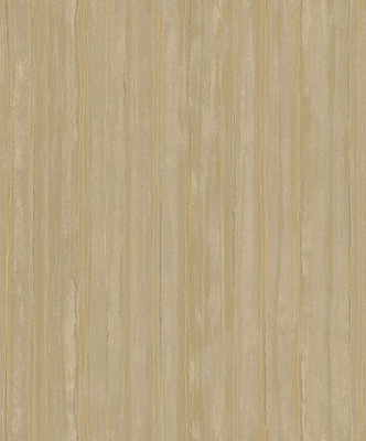 Galerie Special Fx Gold Glitter Stripe Embossed A4 Wallpaper Sample from B&Q