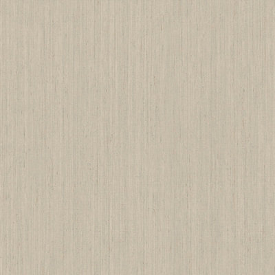 Galerie Ornamenta Beige Stripe Texture Wallpaper A4 Sample from B&Q