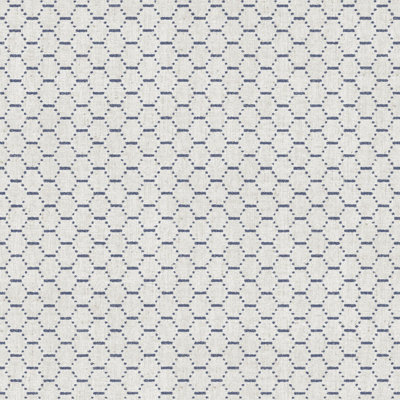 Galerie Bazaar Navy Boho Beehive Smooth A4 Wallpaper Sample from B&Q