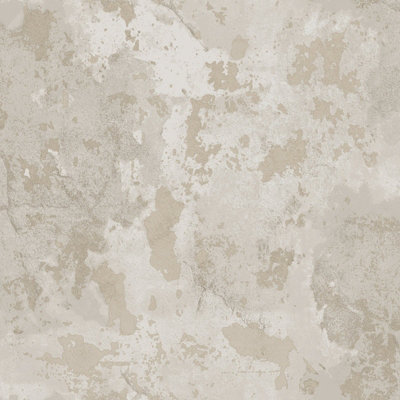 Galerie Italian Textures 2 Beige Distressed Texture Textured A4 Wallpaper Sample from B&Q