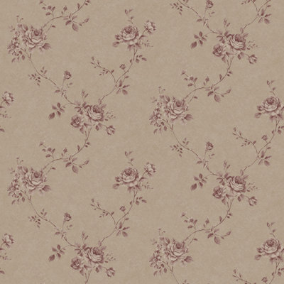 Galerie Palazzo Red Turquoise Floral Embossed A4 Wallpaper Sample from B&Q