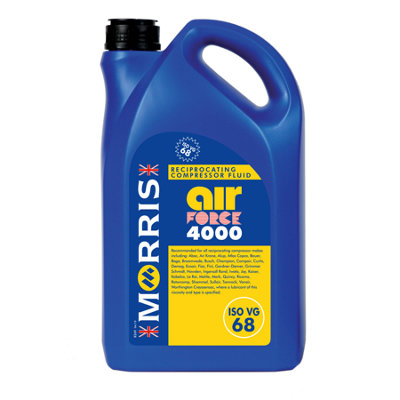 Morris Air Force 4000 Compressor Oil Iso Vg 68 5L Din 51506 Vdl from B&Q