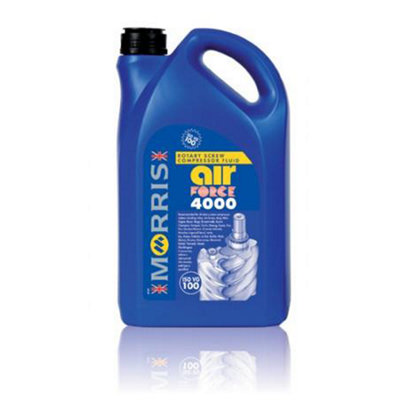 Compressor Oil Iso 100 / Sae30 Morris Air Force 4000 Ashless Compressor Oil 5L from B&Q