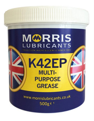 Morris K42Ep General Multi Purpose Lithium Ep Grease Bearings & Chassis 500G from B&Q