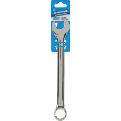 Silverline Polished Spanner Combination Fixed Head Wrench Metric 6mm32mm from B&Q