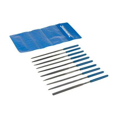 Silverline Needle File Set 10Pce from B&Q