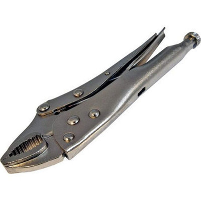 Silverline Self Locking Pliers220mm Straight from B&Q