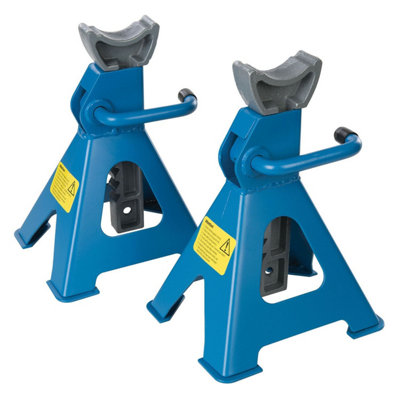 Silverline Axle Stand Set 2Pce 763620 Workshop Equipment 3 Tonne from B&Q