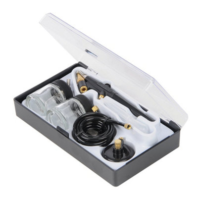 Silverline Airbrush Hobby Kit 6Pce22Ml from B&Q