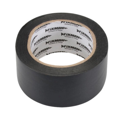 Fixman Insulation Tape50mm X 33M Black from B&Q