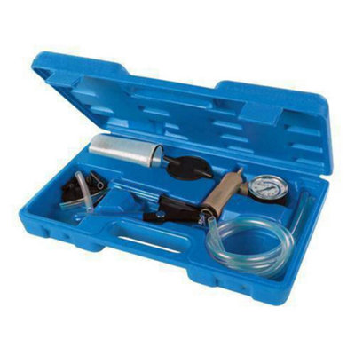 Silverline Vacuum Tester & Brake Bleeding Kit 16Pce16Pce from B&Q