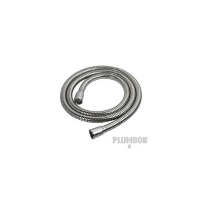 B&Q -  Extendable Stainless Steel Shower Hose1.52M