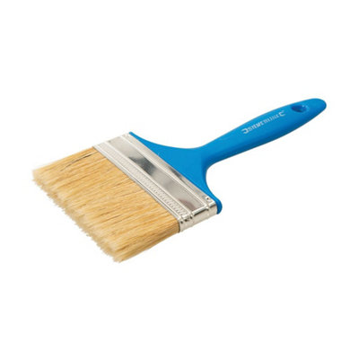 Silverline Disposable Paint Brush100mm / 4" from B&Q