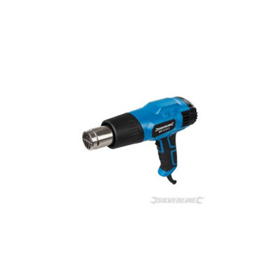 Silverline 2000W Hot Air GunEu550 Degree C Eu from B&Q