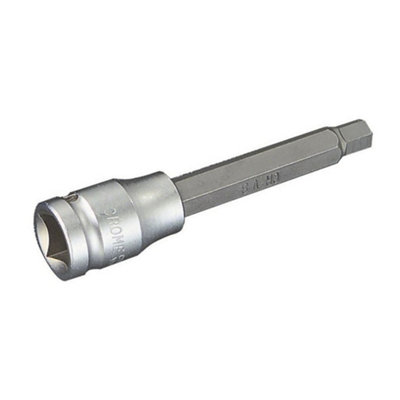 King Dick Socket Sd 3/8" Insert Hex Bit Long Metric3mm from B&Q
