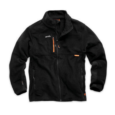 Scruffs Black Abratect Fleece Jacket Medium