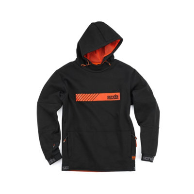 Scruffs Black Men's Hoodie Large from B&Q