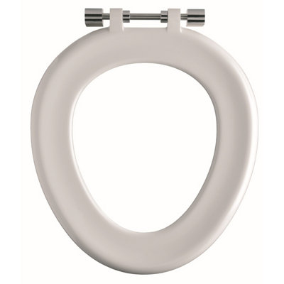 Twyford Sola Full Ring White Toilet Seat from B&Q