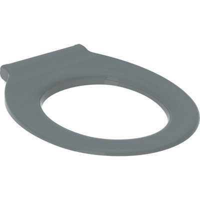 Twyford Avalon Toilet Seat Ring Top Fix Grey Av7886Gy from B&Q
