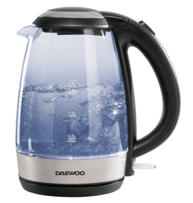 Daewoo Sda1669 Jug Kettle - Black & Silver, Black - Image 6