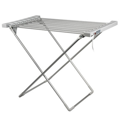 Daewoo Heated Airer Foldable 120W 10Kg Load Energy Efficient Drying Rack from B&Q