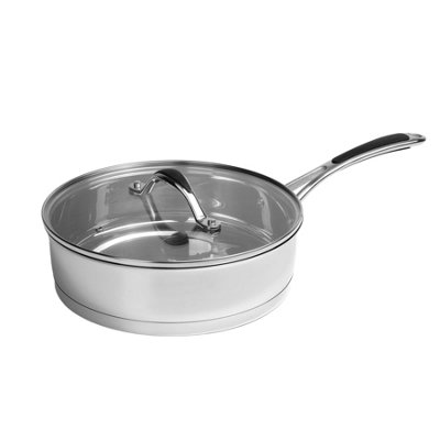Pro Chef Stainless Steel Saute Pan Silver 26Cm - Image 6