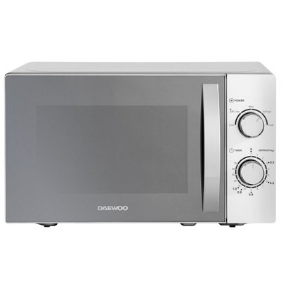 Daewoo 20L Silver Microwave Oven from B&Q