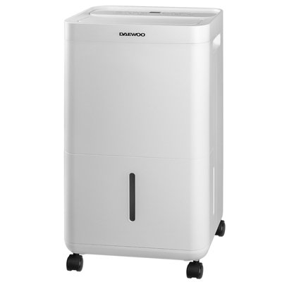 Daewoo 16L Digital Dehumidifier With Laundry Mode 2L Tank 30 M² Coverage 24H Timer from B&Q
