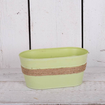 Satchville Green Hessian Band Trough from B&Q