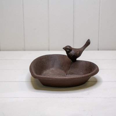 Satchville Decorative Heart Birdbath from B&Q