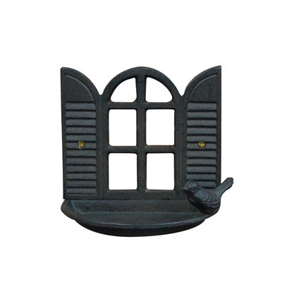 Satchville Cast Iron Window Bird Feeder from B&Q