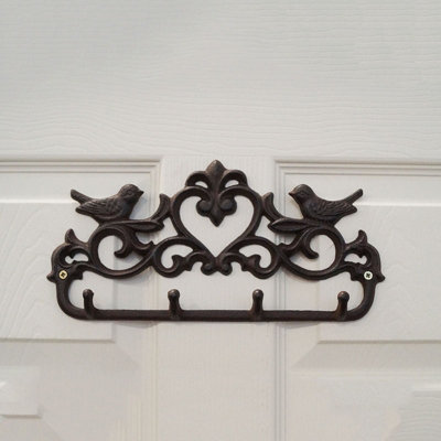 Satchville Cast Iron Bird Coat Hanger from B&Q