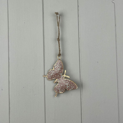  - Satchville Metal Hanging Butterfly