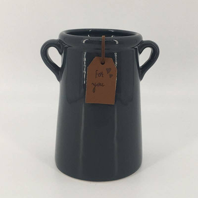 Satchville Midnight Blue Ceramic Vase