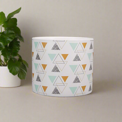 Satchville Geometric Pattern Pot from B&Q
