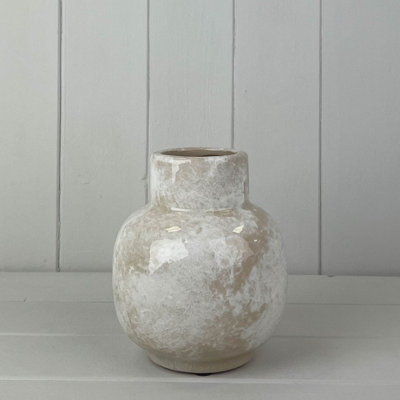  - Satchville Marbled Ceramic Vase