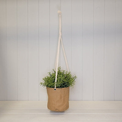 Satchville Washable Paper Hanging Pot from B&Q