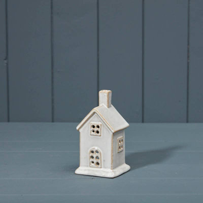 Satchville Ceramic House Tealight Holder from B&Q