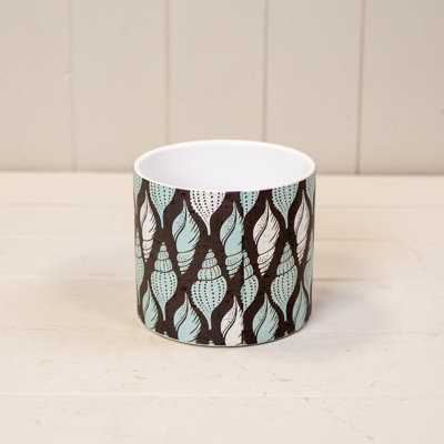 Satchville Ceramic Tulip Shell Pot from B&Q