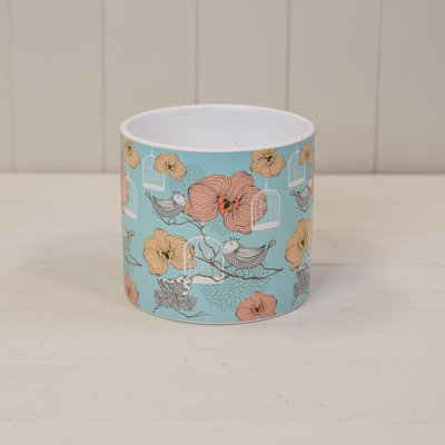 Satchville Floral Bird Cage Pot from B&Q
