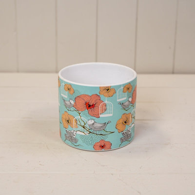 Satchville Floral Bird Cage Pot from B&Q