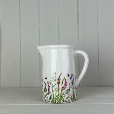 Satchville Meadow Design Ceramic Vase/jug from B&Q