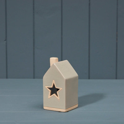 Satchville Ceramic House Tealight from B&Q